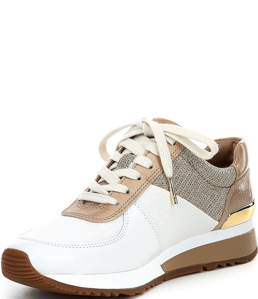 Kendall + Kylie Women's Anthracite Leopard EZORA 2.0 Low Top Lace Up Multi Sneakers