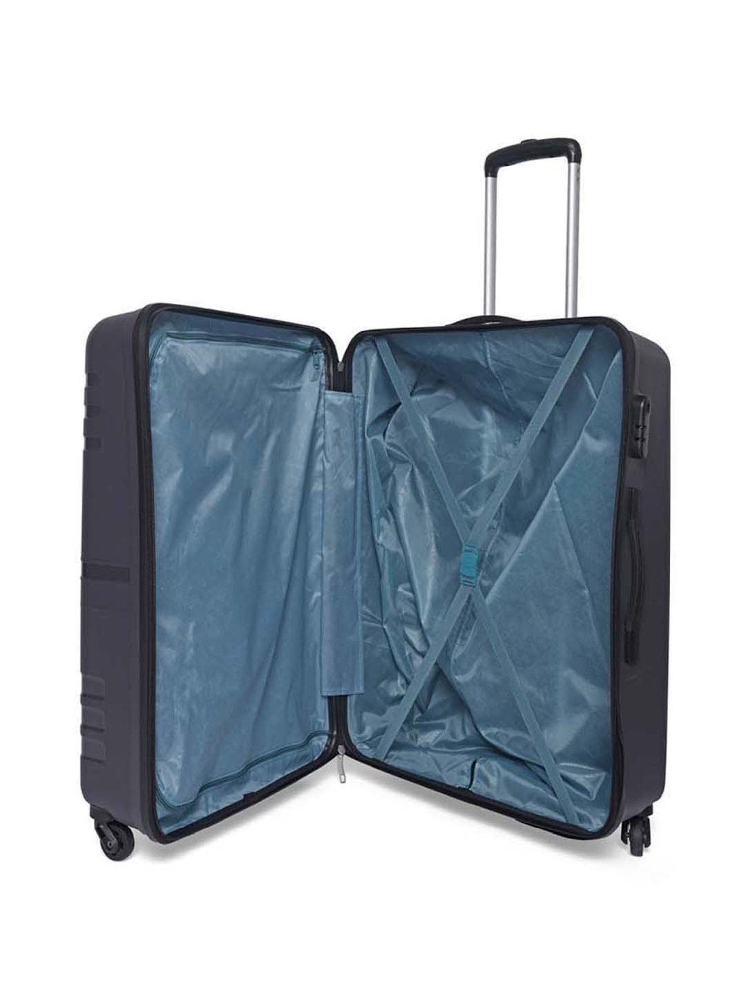 Aristocrat Navy Medium Hard Cabin Trolley - 46 cm