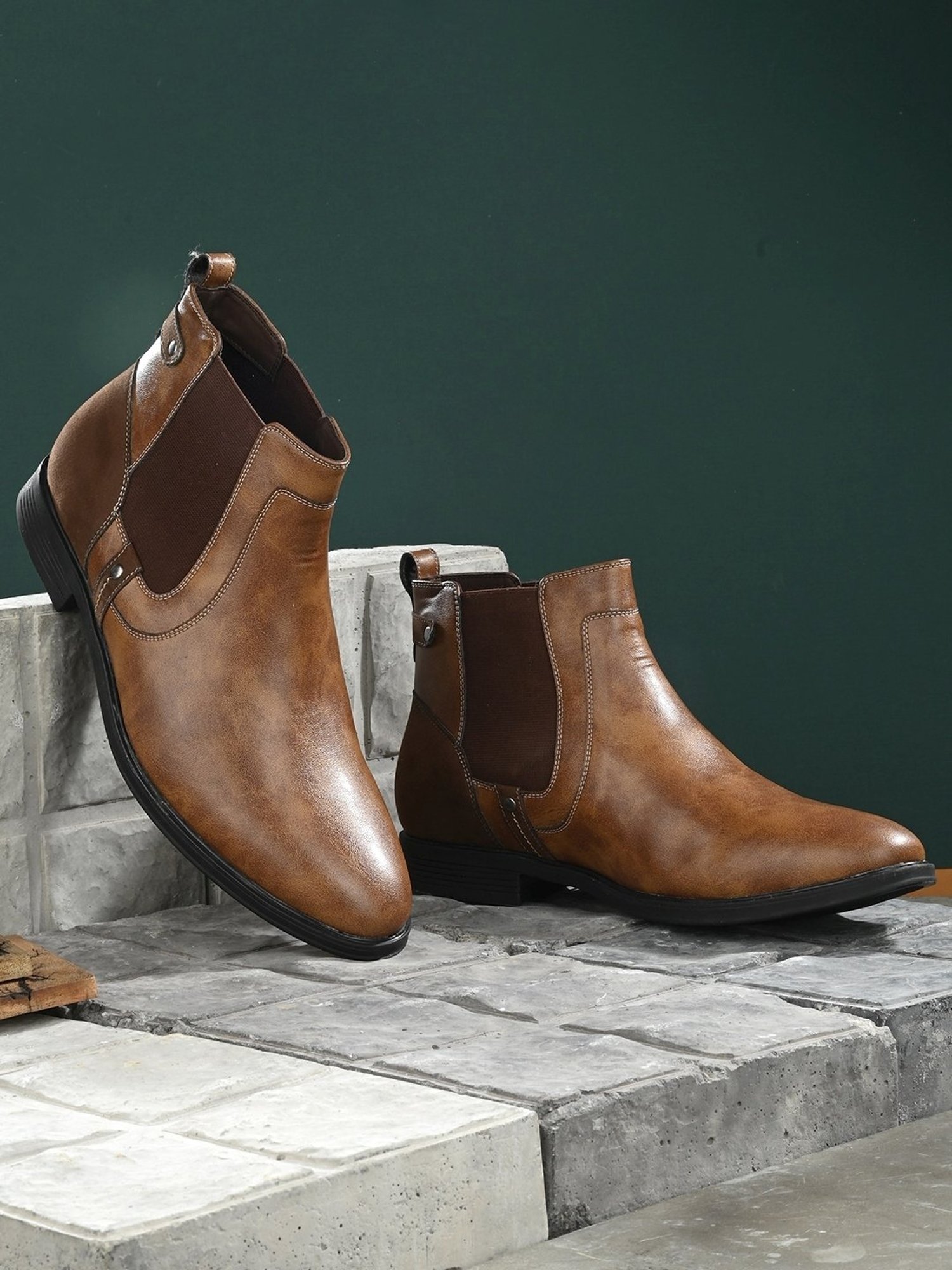 ECCO Men's Exohike Mid Hydromax Lace-Up Water Resistant Hiking Boots