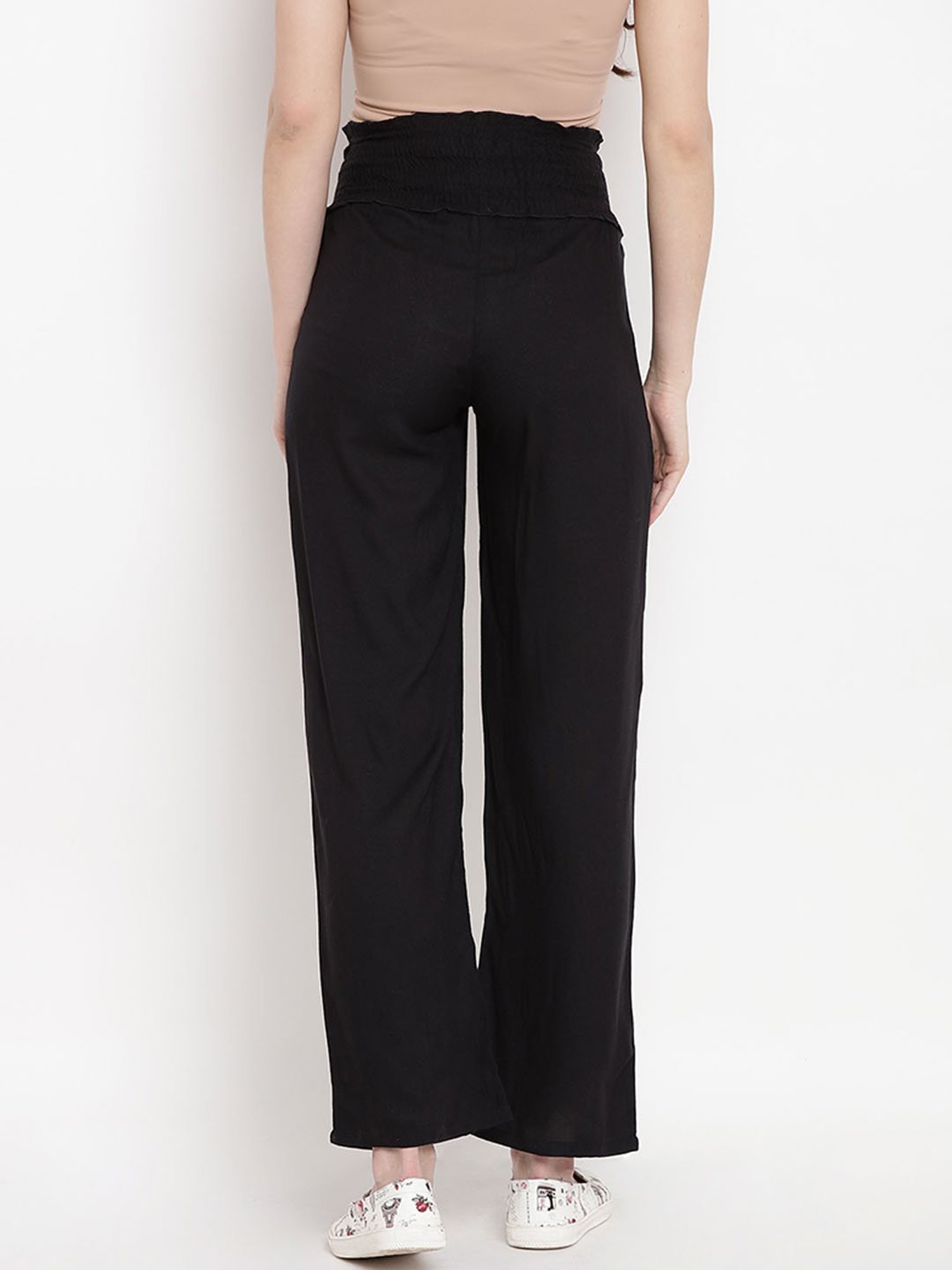Mine4Nine Black Maternity Trousers