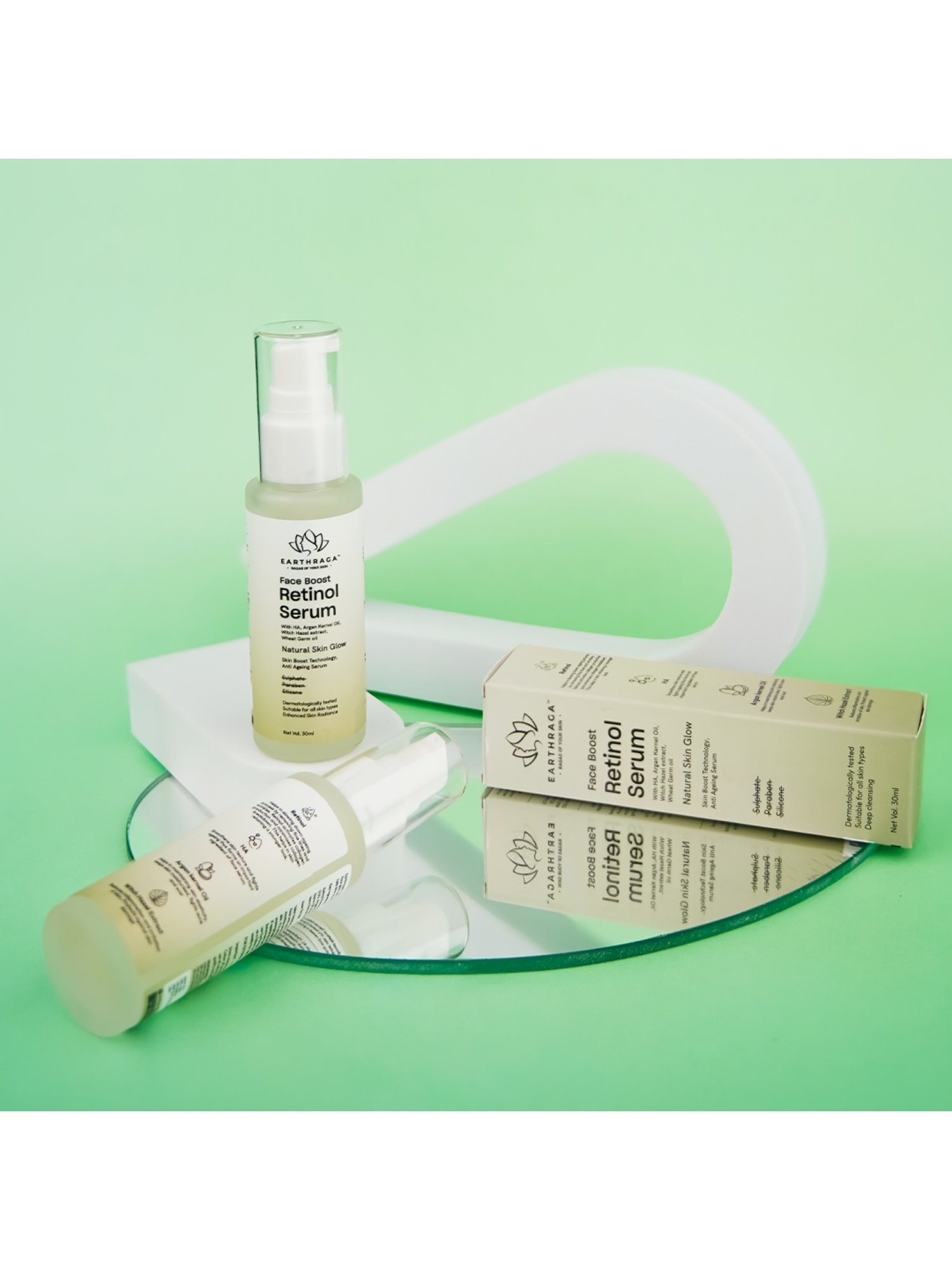 Earthraga Face Boost Retinol Serum - 30 ml