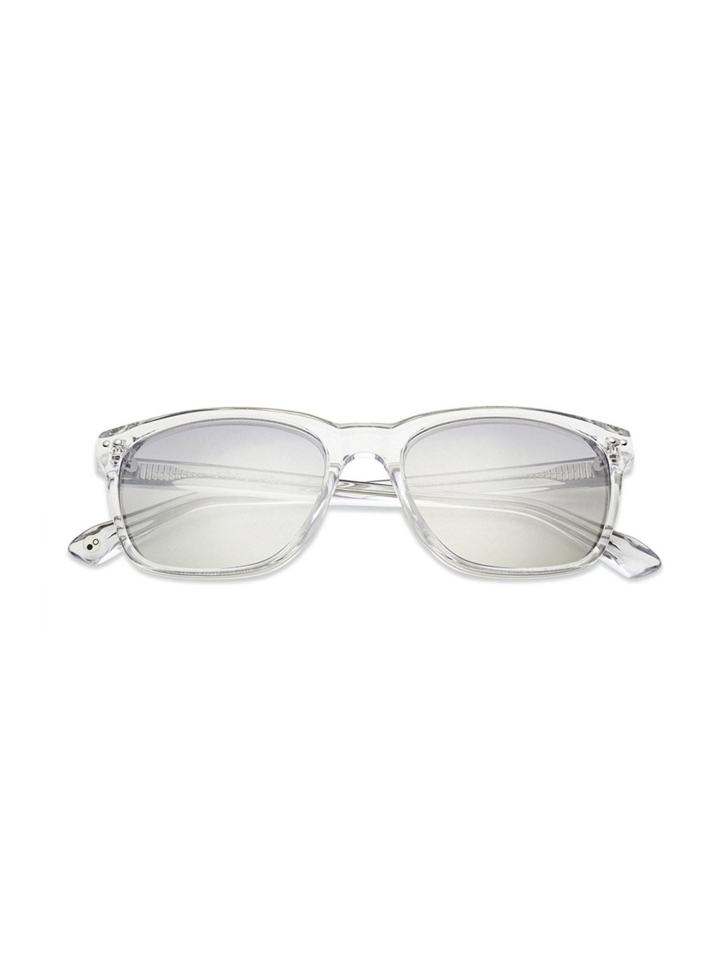 John Jacobs JJ S11767 Silver Square Sunglasses