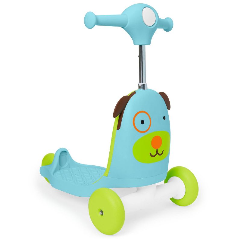 Skip Hop Kids' 3-in-1 Ride On Scooter and Wagon Toy - Dog