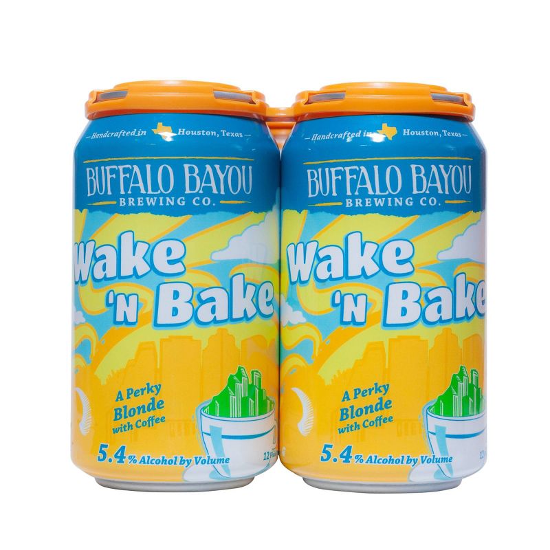 Buffalo Bayou Wake 'N Bake Blonde Ale Beer - 6pk/12 fl oz Cans