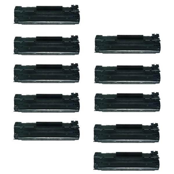 Compatible New York Toner 10 Pack Of CB435 Toner Cartridge - Black