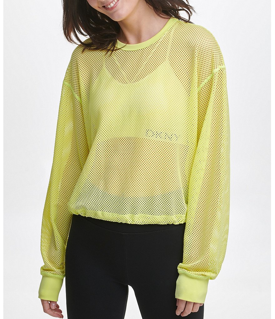 IBKUL Pricilla Print Long Sleeve Mock Neck Top