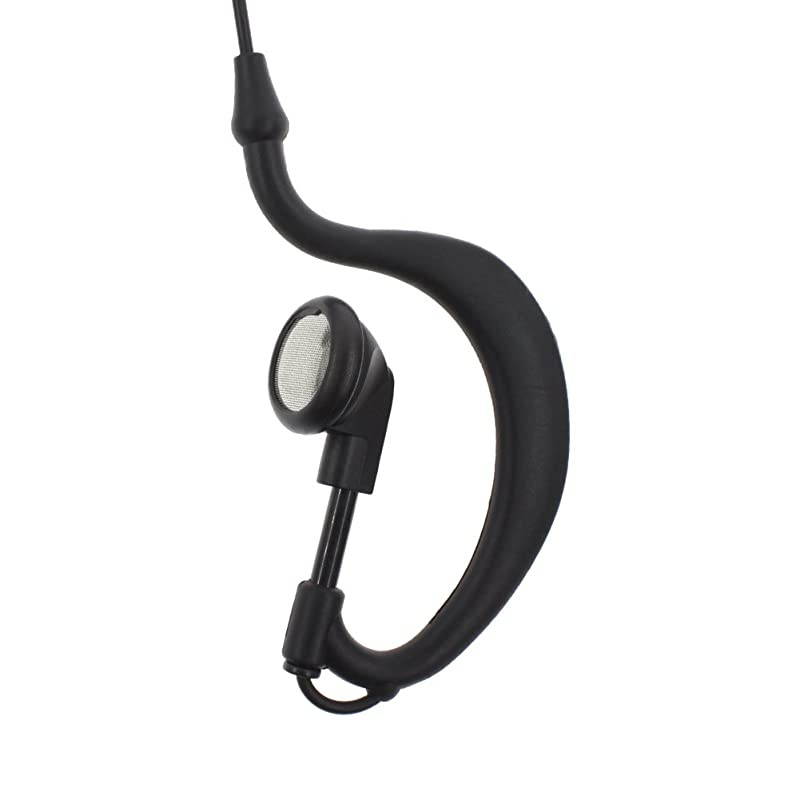 G Shape Earpiece Earbud Audio Mic Surveillance Kit for Motorola XPR6550 XPR6580 XPR6500 XIRP8260 DP3400 Apx7000 Apx6000