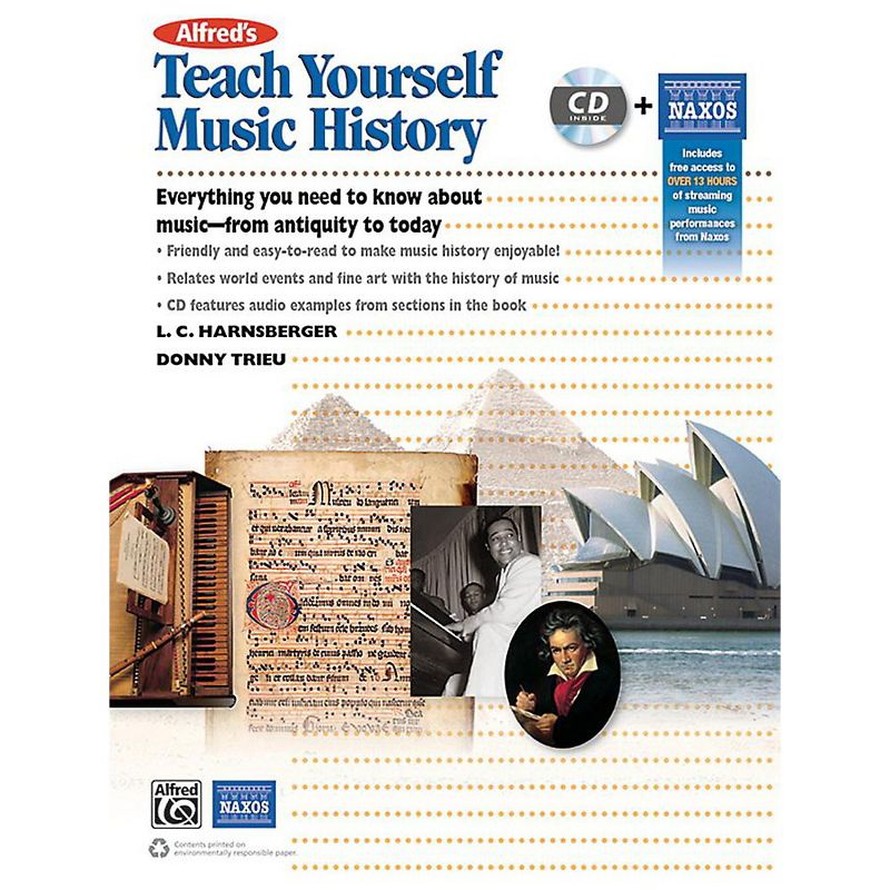 Alfred Alfred's Teach Yourself Music History Book & CD