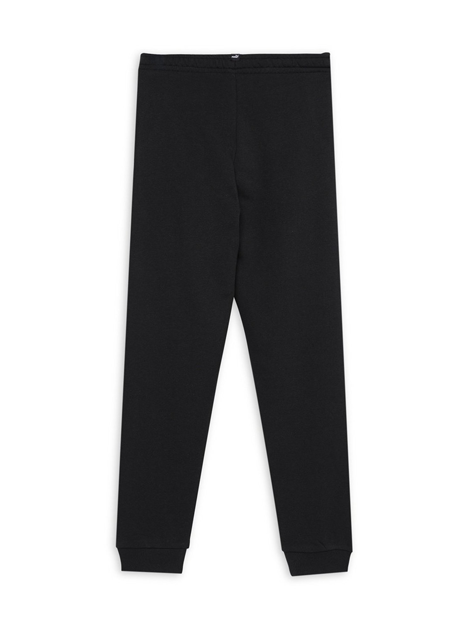 HOP Kids by Westside Taupe Solid Mid-Rise Cotton Blend Joggers