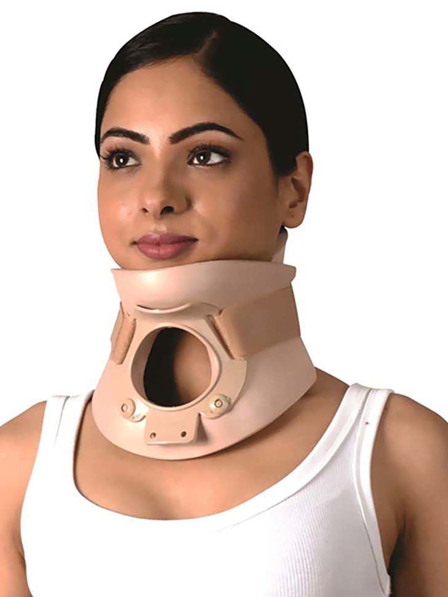 AccuSure Cervical Orthosis (Philadelphia) Ethafoam Cervical Collar - M (Beige)