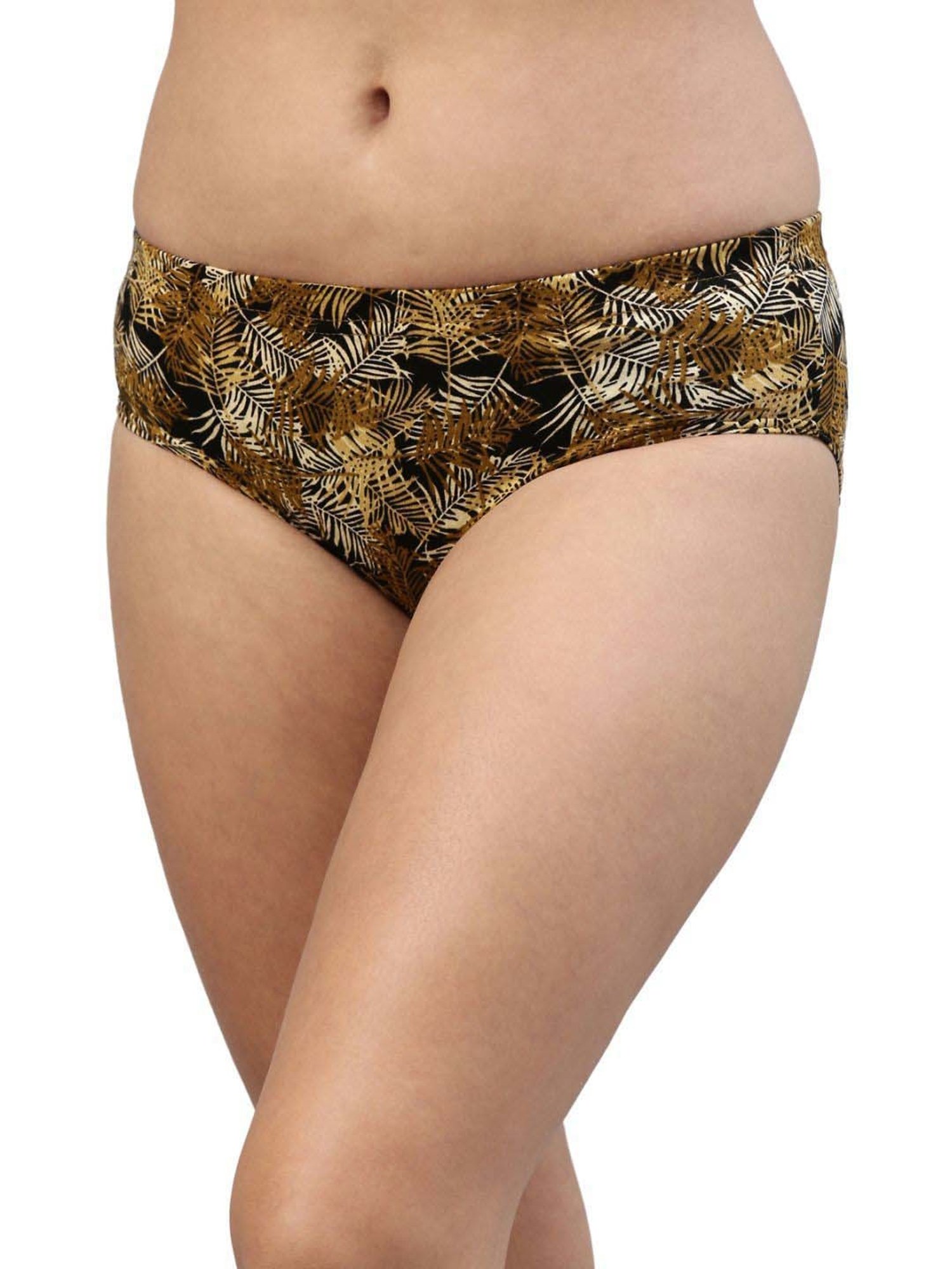 FEELINGS Assorted Color Cotton Printed Hipster Panties - Pack of 3