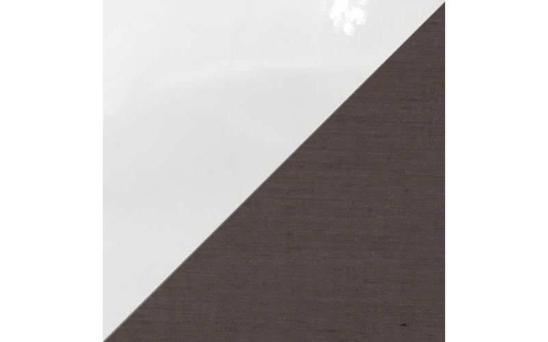 Glass Table Lamp with Fabric Shade Gray - Simple Designs