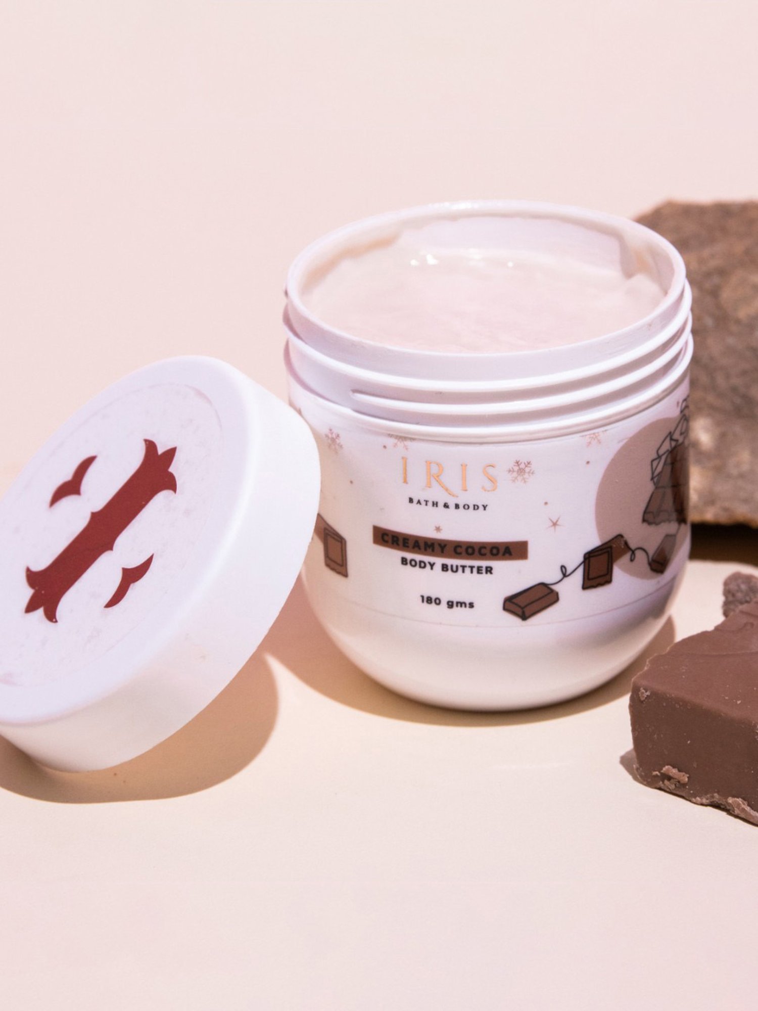 Iris Cosmetics Creamy Cocoa Body Butter - 180 gm