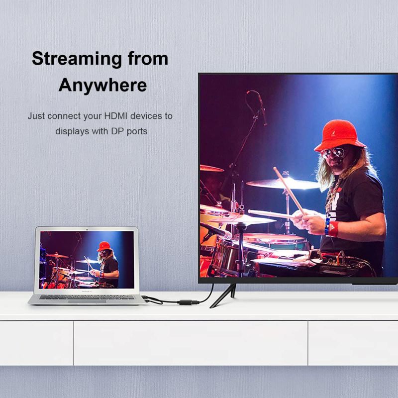 DisplayPort Cable with Latches MM DP to DP 1080p 50ft P580050