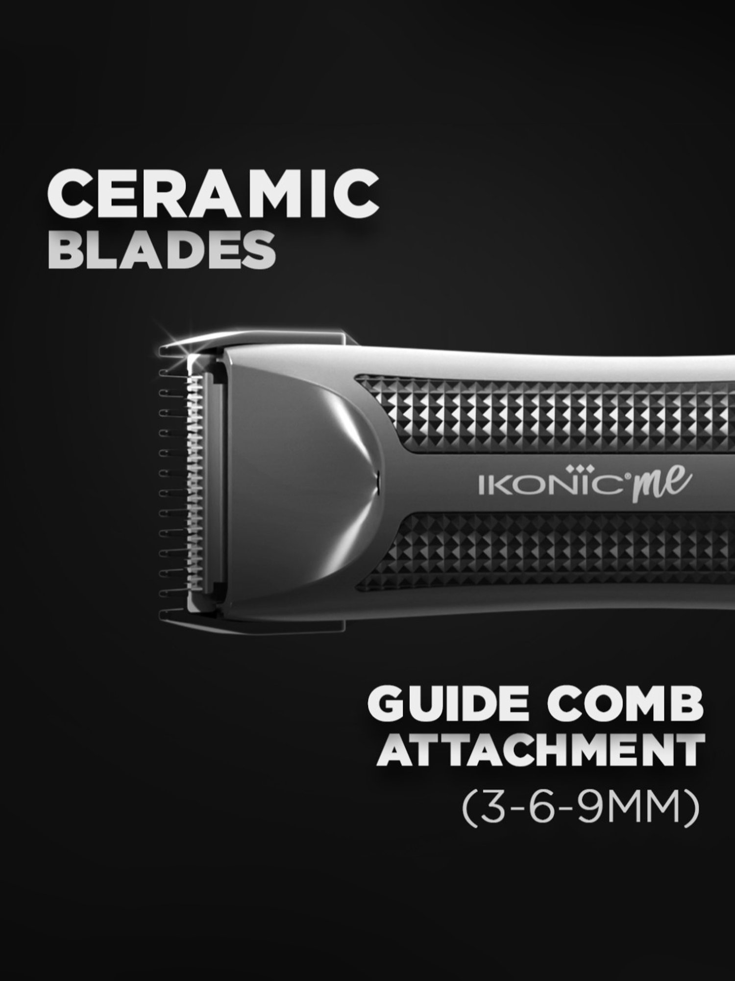 Ikonic Me Beard and Body Trimmer - Grey