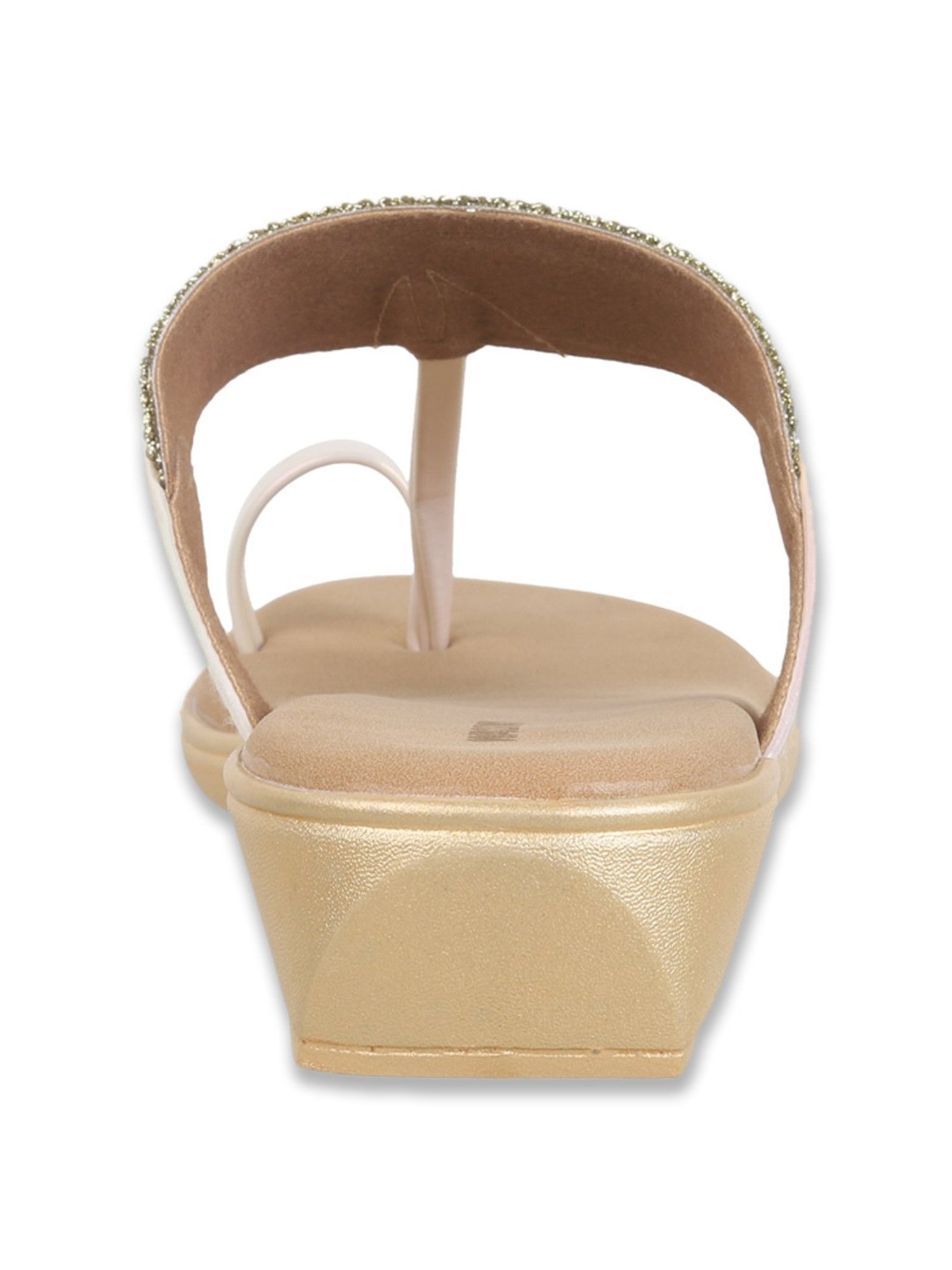 Walkway Women's Silver Toe Ring Sandals