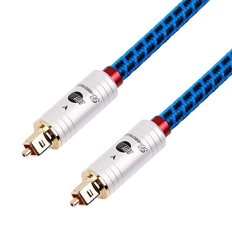 JIB  Blueberry Series 6N OCC RCA to RCA Male to Male High-End HiFi Subwoofer Cable- 4.9ft/1.5M