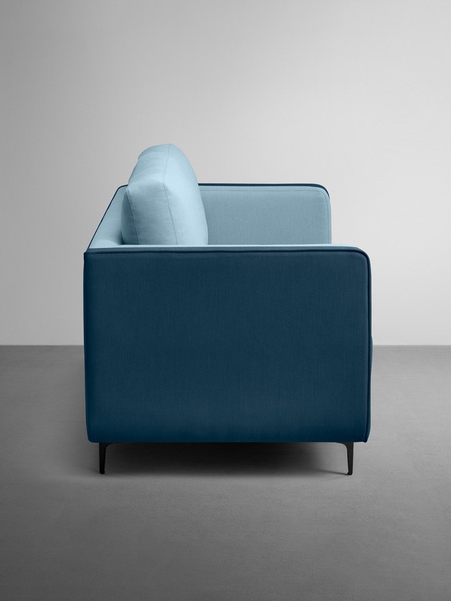 Sleepyhead Mojo Funky Blue Fabric 2 Seater Sofa