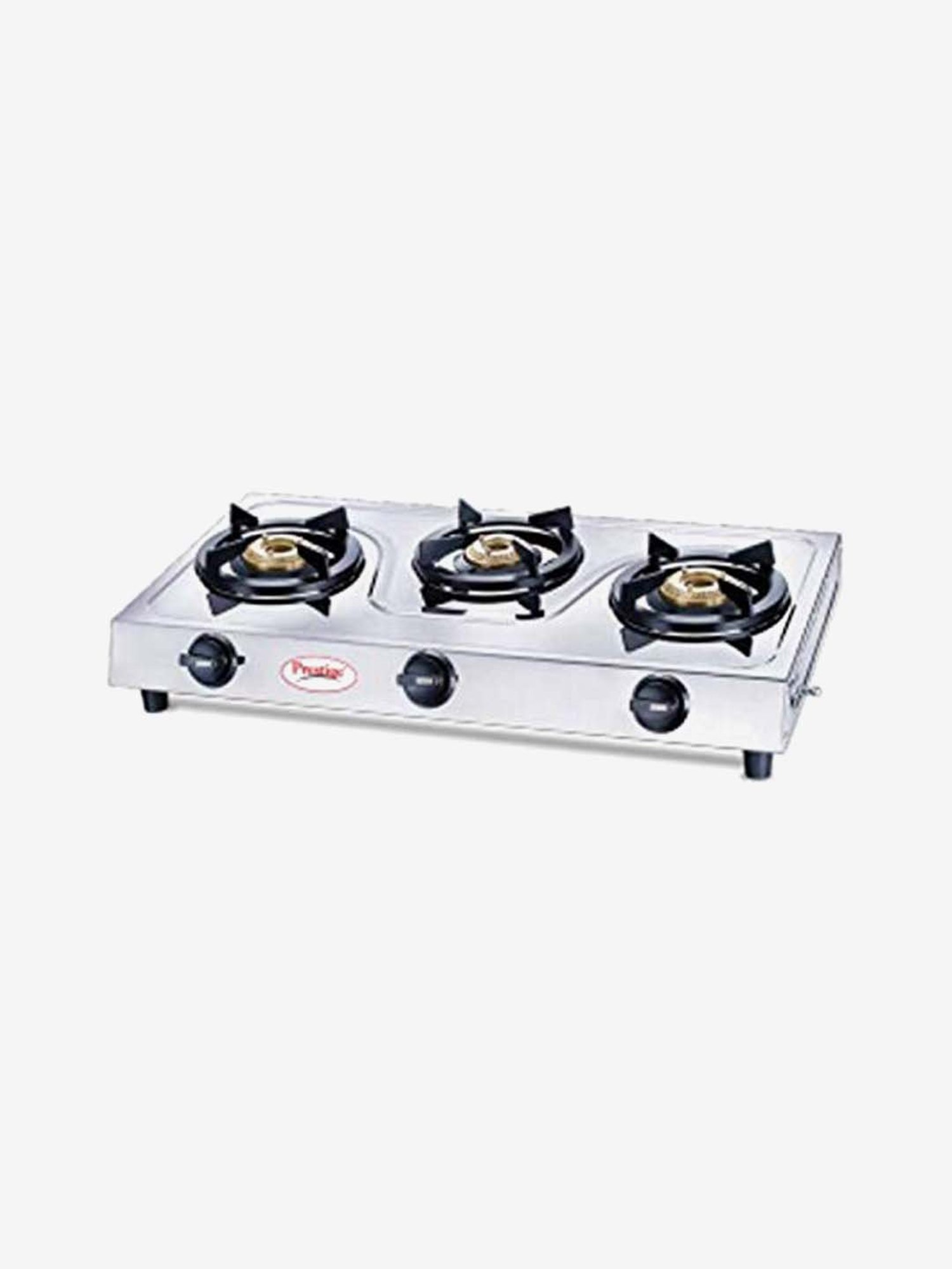 Prestige TTK Prime 3 Burners Gas Stove (Silver)