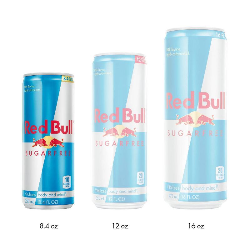 Red Bull Sugar Free Energy Drink - 6pk/8.4 fl oz Cans
