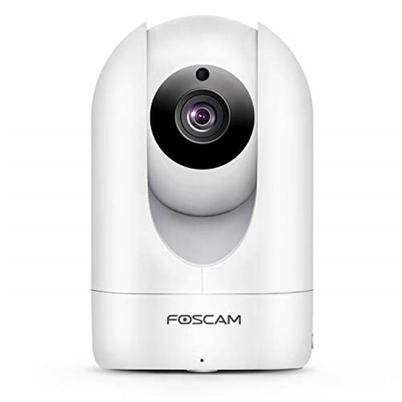 Foscam R2C WiFi Camera 1080P HD, Free Cloud Storage, Mutual Audio Dialogue,WiFi or Wired Connection, Motion/Sound Sensor, Pan/Tilt, Night Vision, IP Home Security Camera System, Black