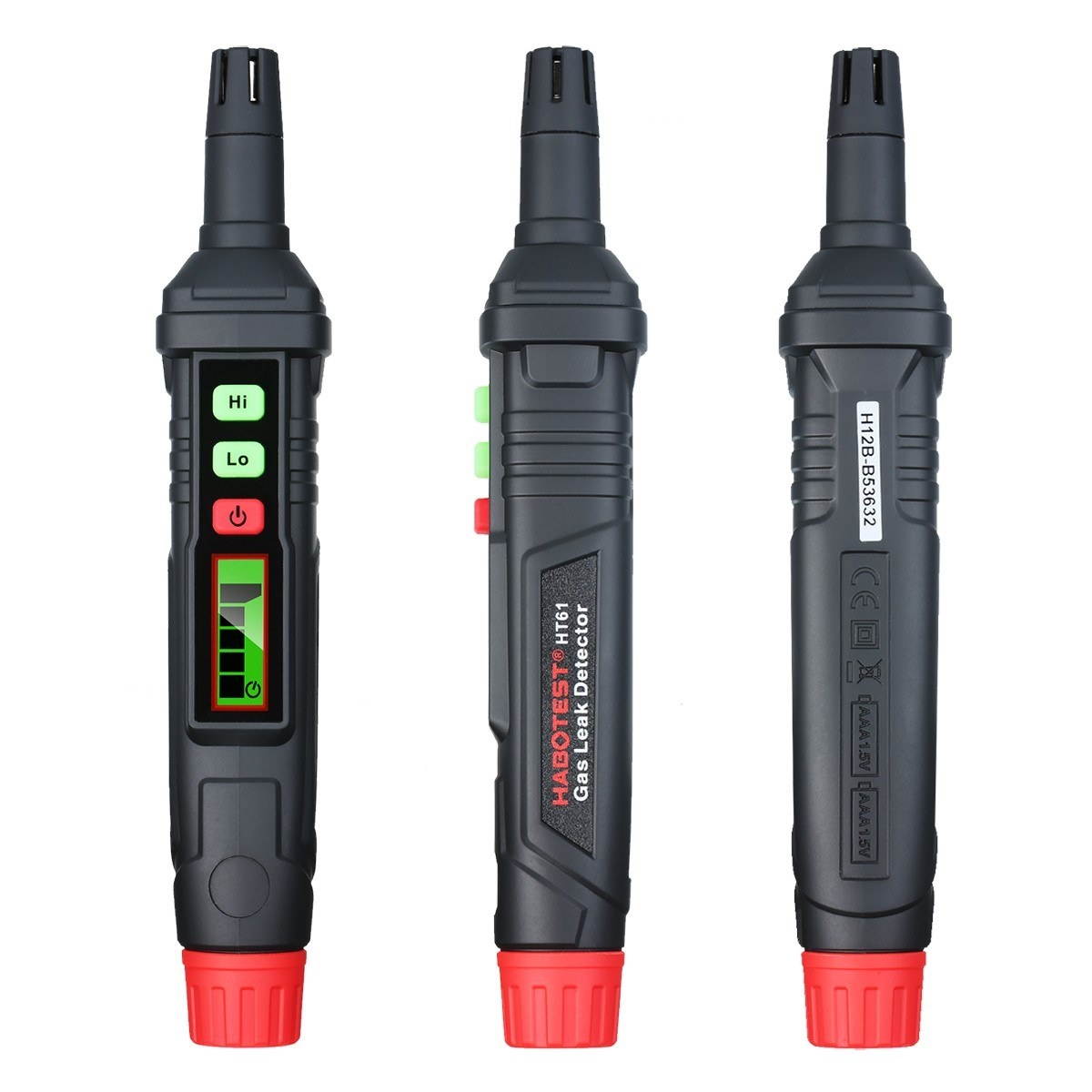 Detector with Audible and Visual Alarm for All Types of Flammable Gases Propane Methane Natural Gas