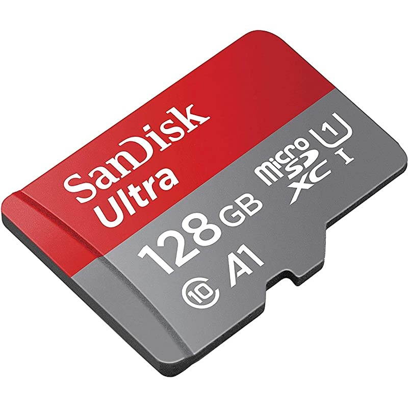 128GB SDXC Micro Ultra Memory Card Works with Samsung Galaxy A50 A40 A30 Cell Phone Class 10 SDSQUAR128GGN6MN Bundle with 1 Everything But Stromboli MicroSD and SD Card Reader