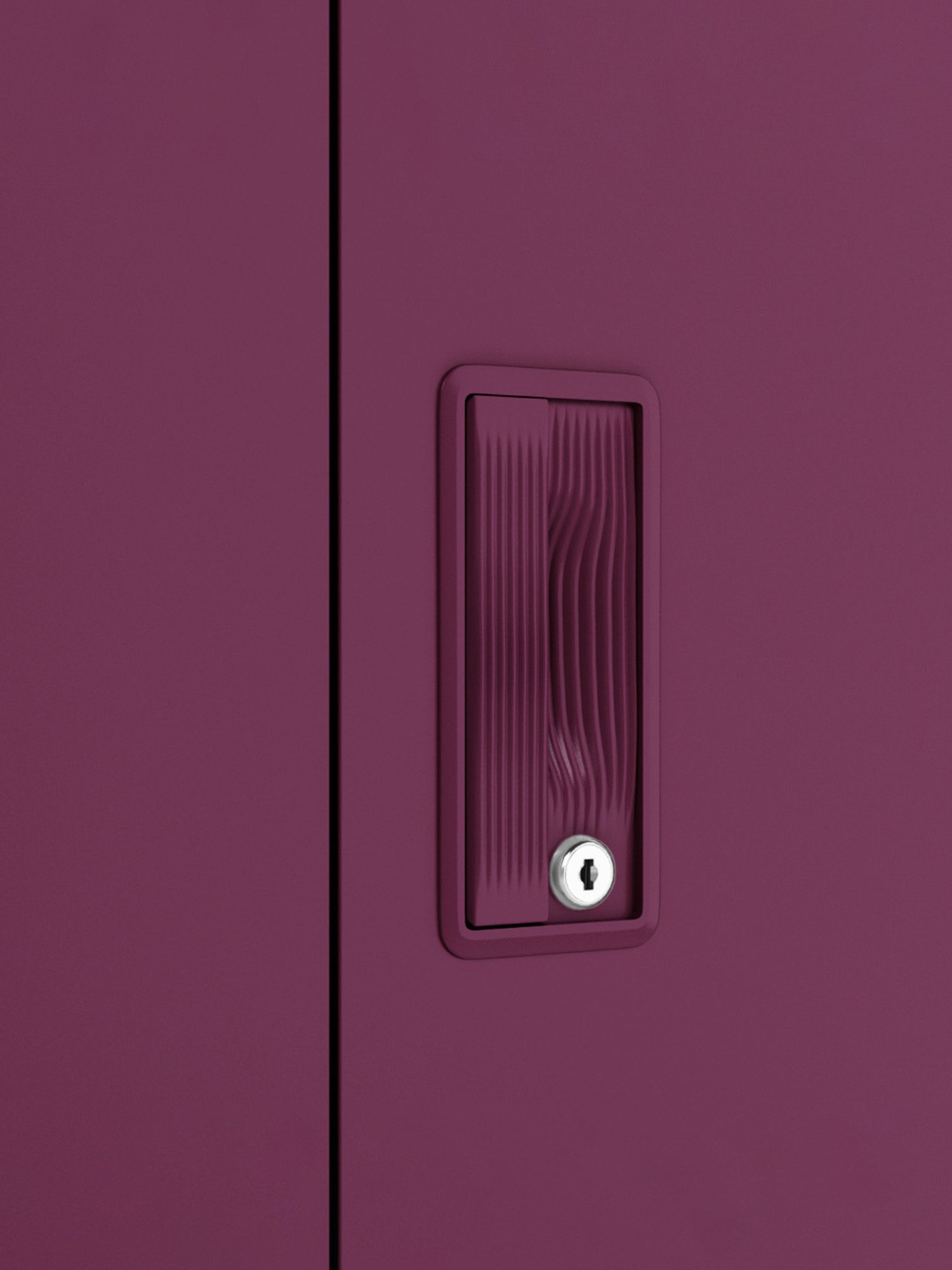 Godrej Interio Slimline 2-Door Steel Almirah, Purple (1-Year Warranty)