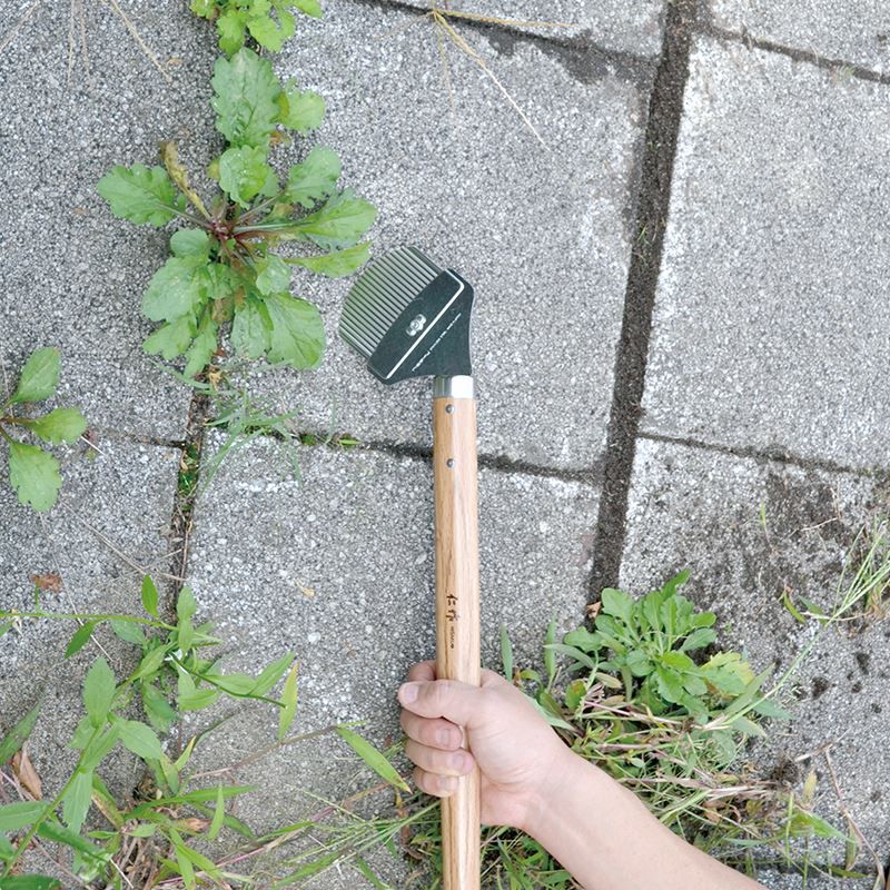 Nisaku Japanese Stainless Steel Weed Cutter Pro, 3.5-Inch Blade