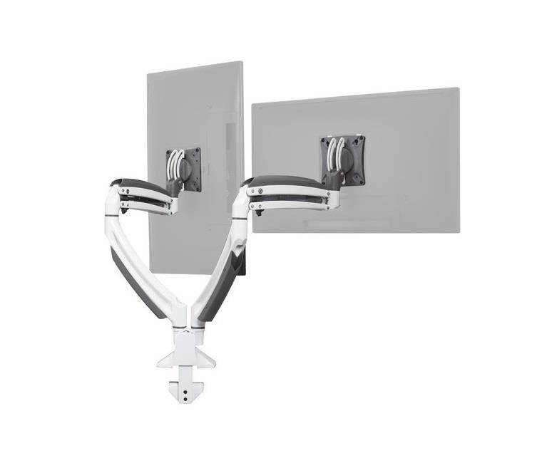 Chief Kontour K1D Series Mounting Kit White For 2 LCD 10"-30" Displays Monitors K1D220W
