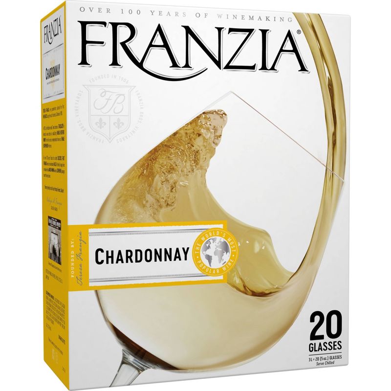 Franzia Chardonnay White Wine - 3L Box