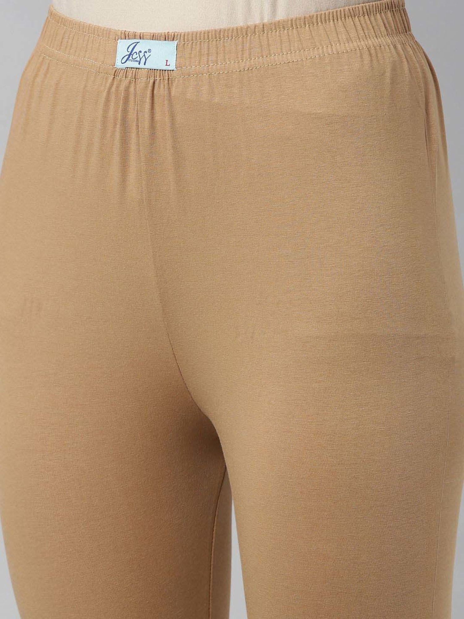 JCSS Beige Cotton Leggings