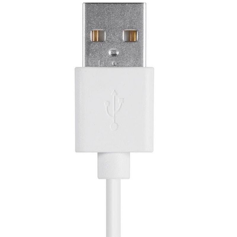 Monoprice Lightning to USB Charge & Sync Cable - 3 Feet - White | Apple MFi Certified for iPhone X, 8, 8 Plus, 7, 7 Plus, 6, 6 Plus, 5S , iPad Pro