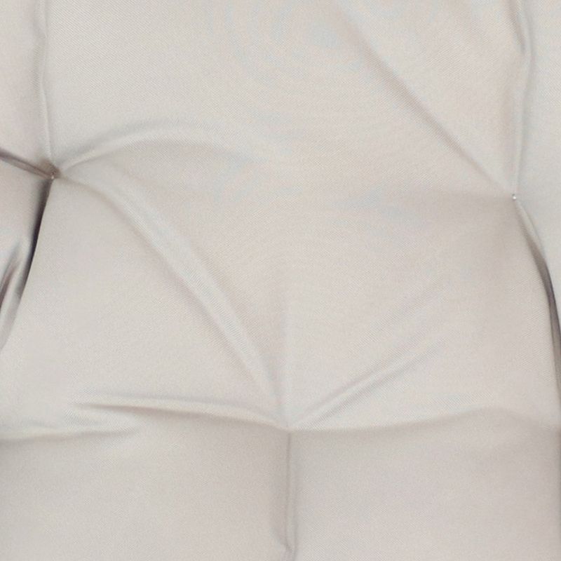 Sunnydaze Outdoor Replacement Headrest and Cushions for Phoebe Hanging Lounge Egg Chair - Gray - 2pc