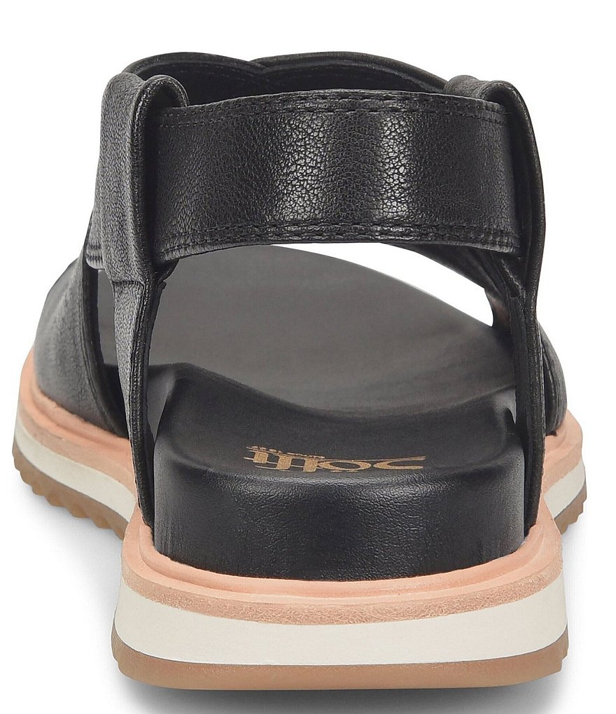 Sofft Forri Leather Criss-Cross Sporty Sandals