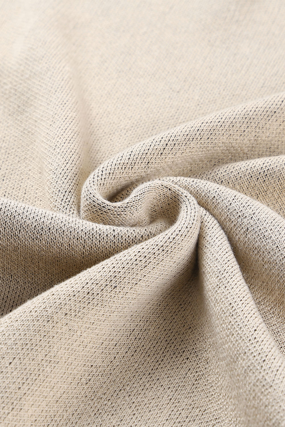 Yellow Drop Shoulder Henley Pullover Sweater With Slits