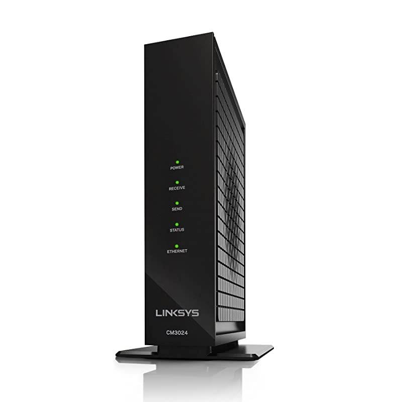 CM3024 High Speed DOCSIS 30 24x8 Cable Modem Certified for ComcastXfinity Time Warner Cox Charter Modem Only No Wifi Functionality