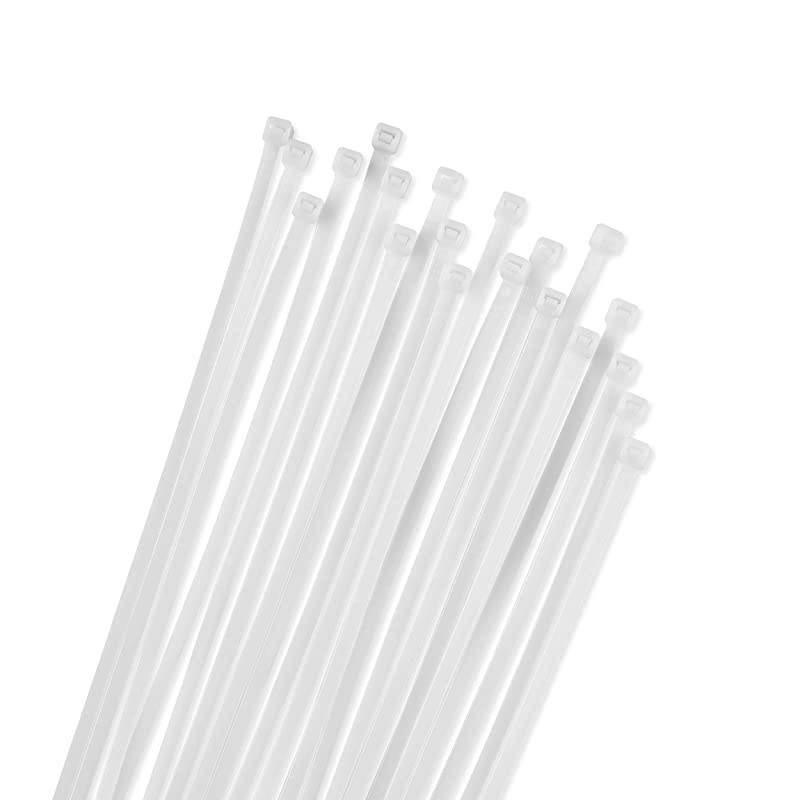 11 White 50lb 1000 Pack Zip Ties Choose SizeColor By