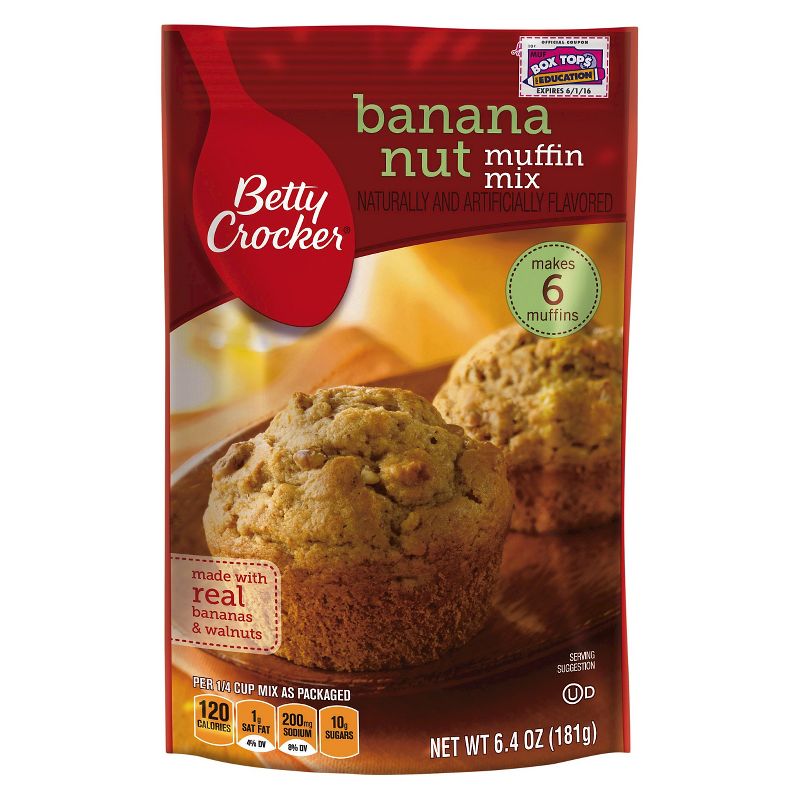 Betty Crocker Banana Nut Muffin Mix - 6.4oz