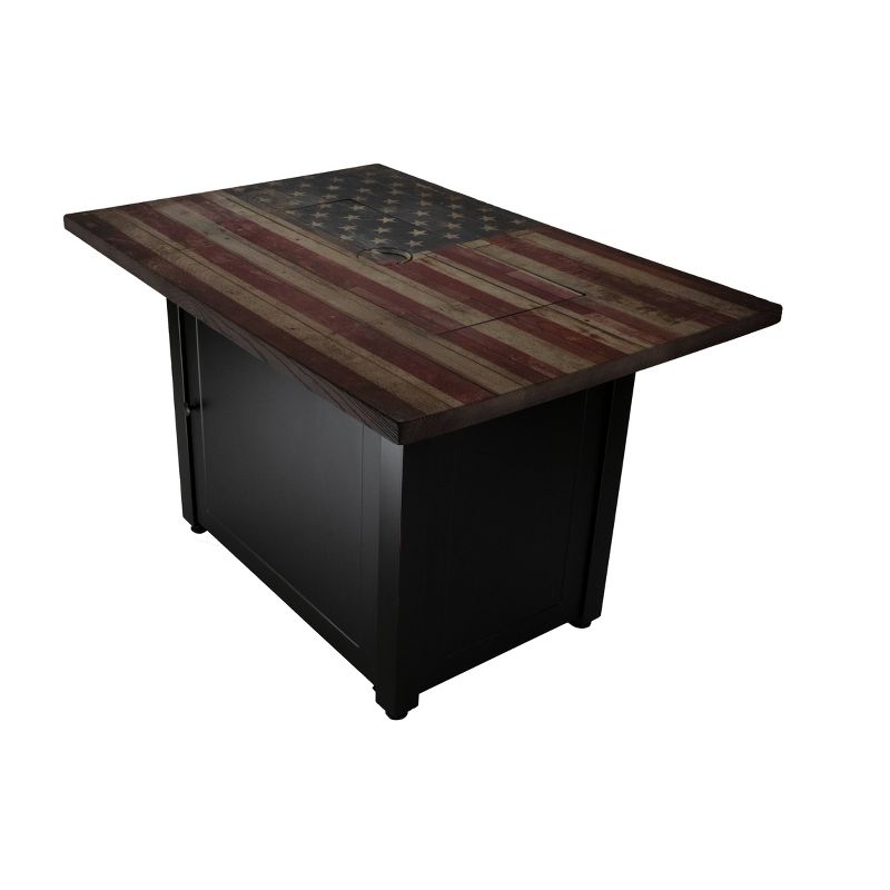 Americana 40"x28" Rectangular Gas Outdoor Fire Pit - Endless Summer