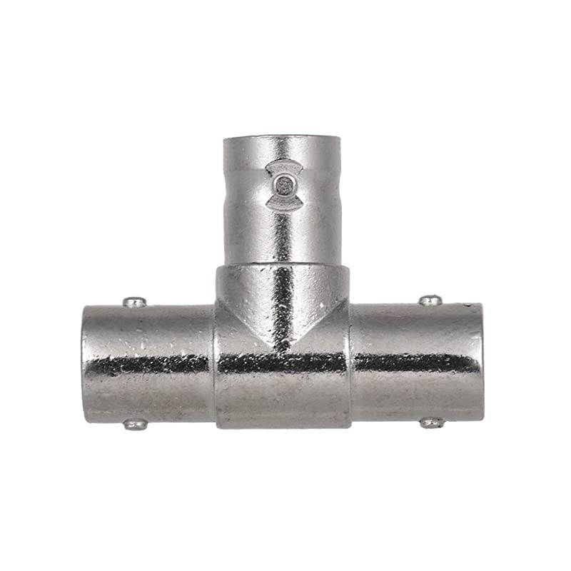 5 Pack BNC Female to Female Splitter Adapter BNC TShaped 3Way RF Coaxial Connectors