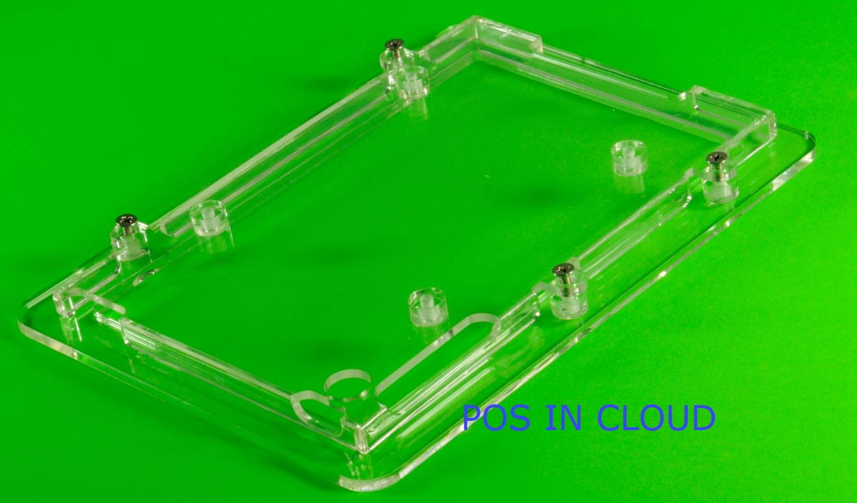 White iPad mini 1/2/3 desktop kit for PayPal, Amazon, PayAnywhere, ID Tech Shuttle card readers