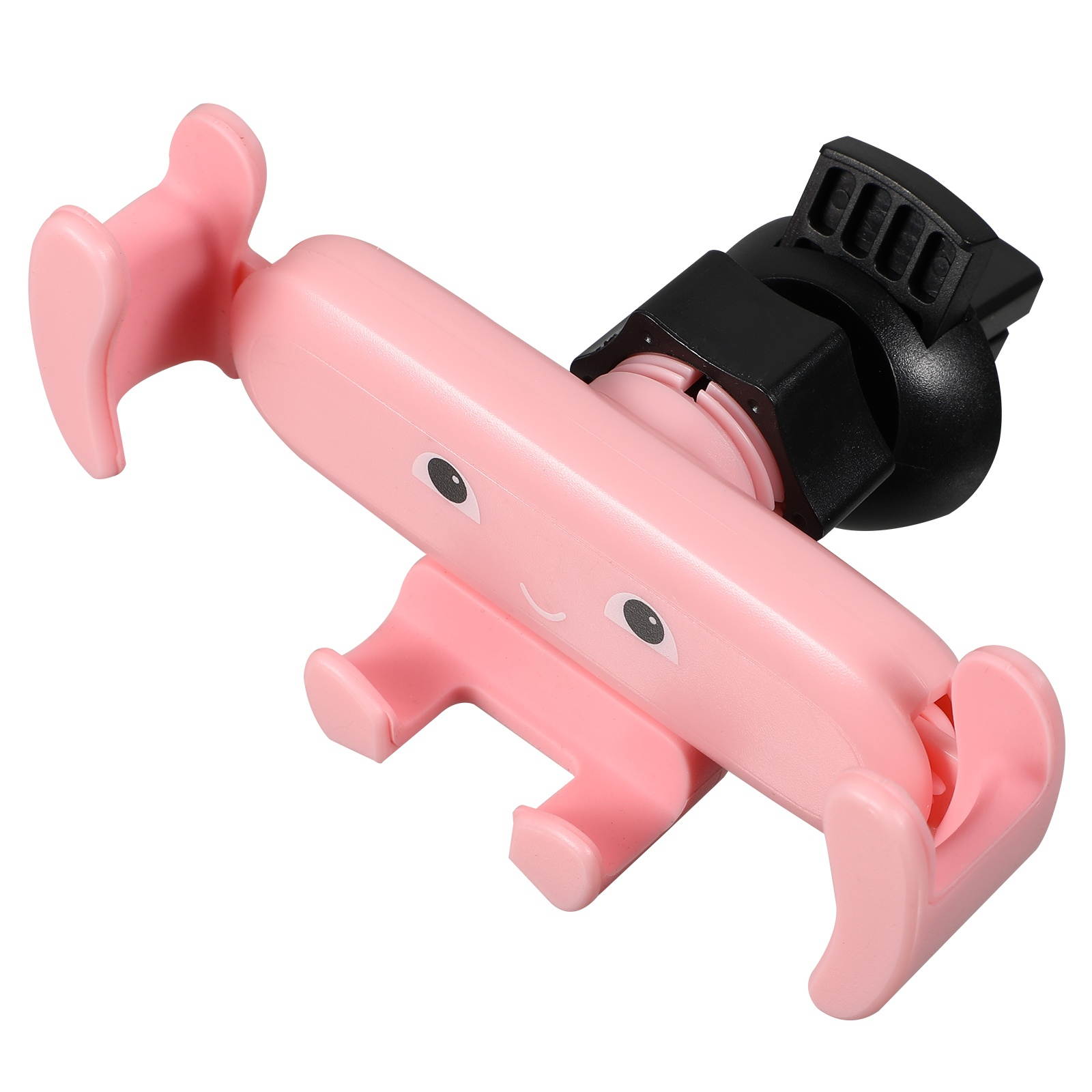 1pc Elastic Car Phone Bracket Air Outlet On-board Phone Holder Cartoon Bracket