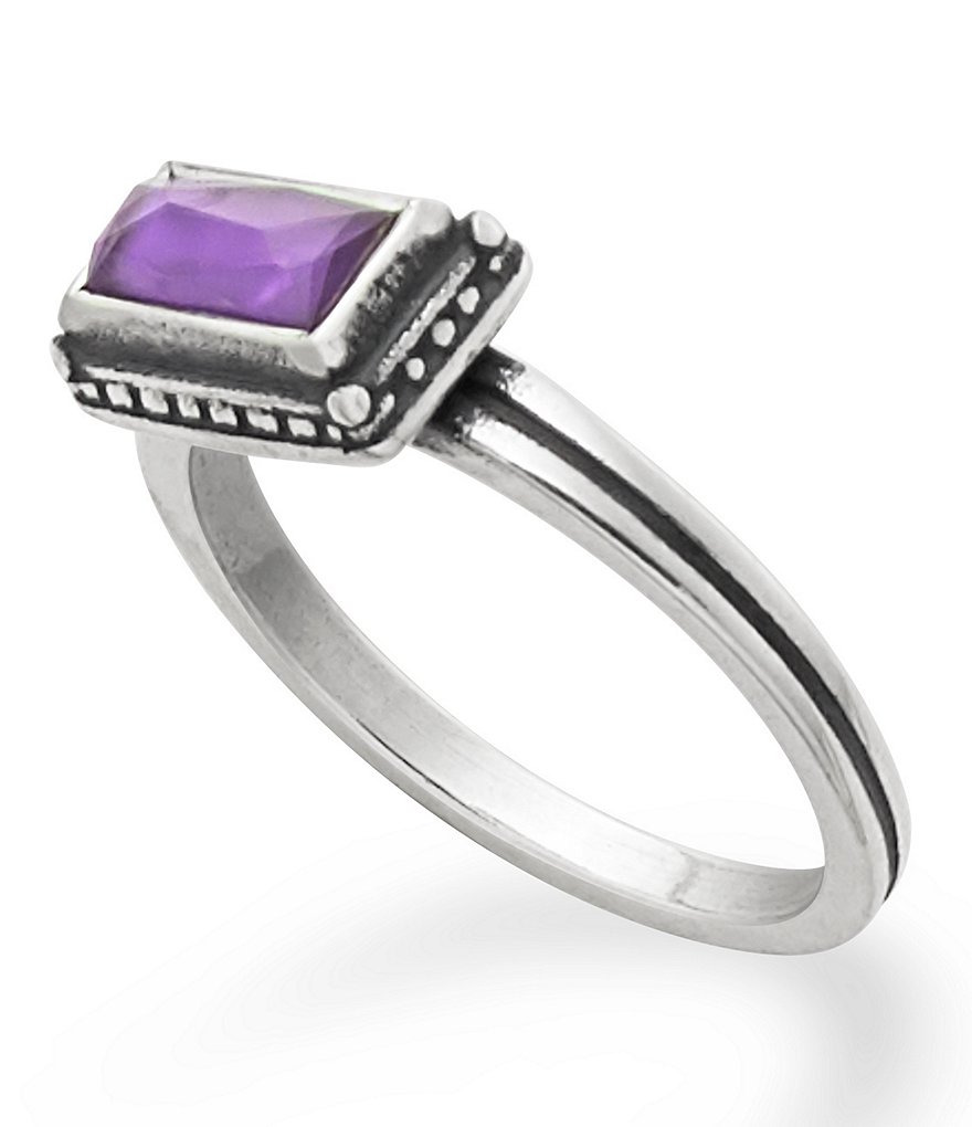 James Avery Palais Violet Doublet Ring