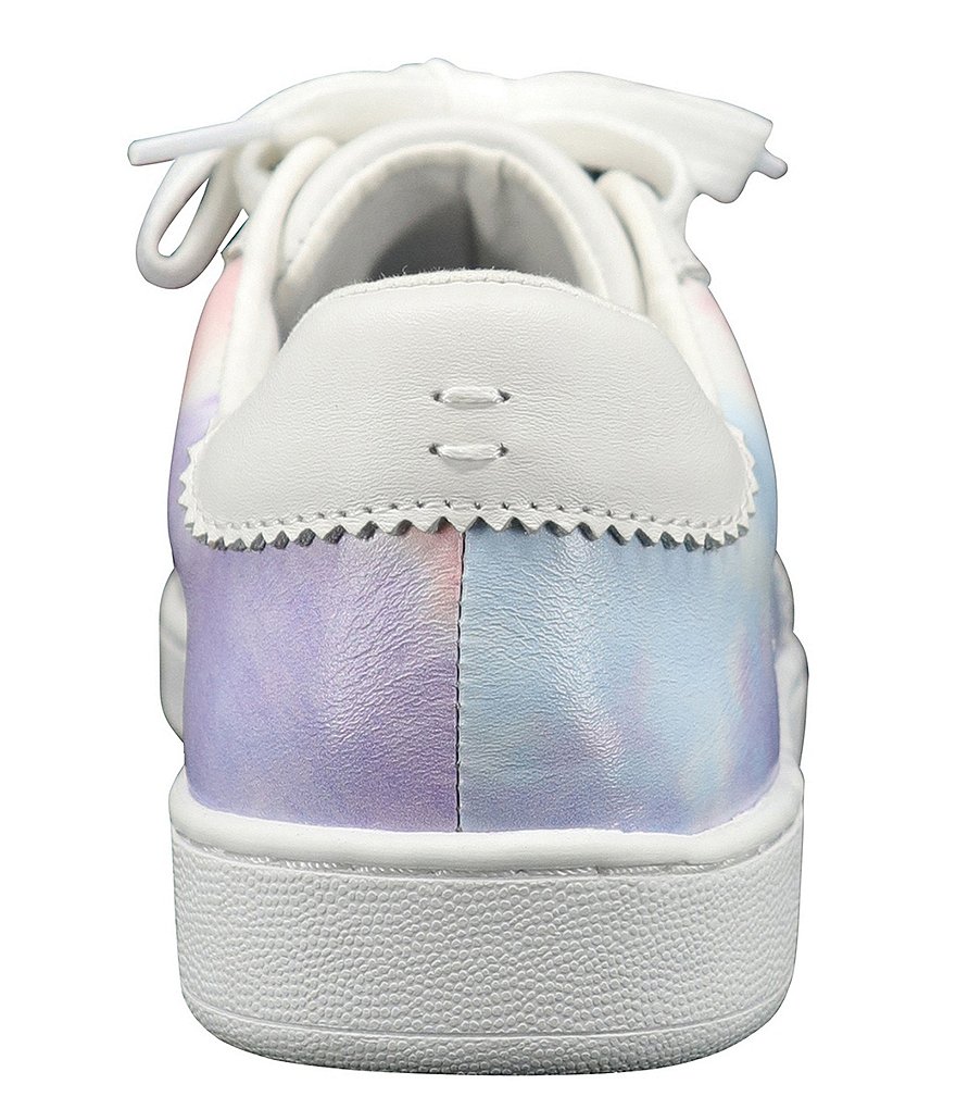 Splendid Freya Tie-Dye Leather Lace-Up Sneakers