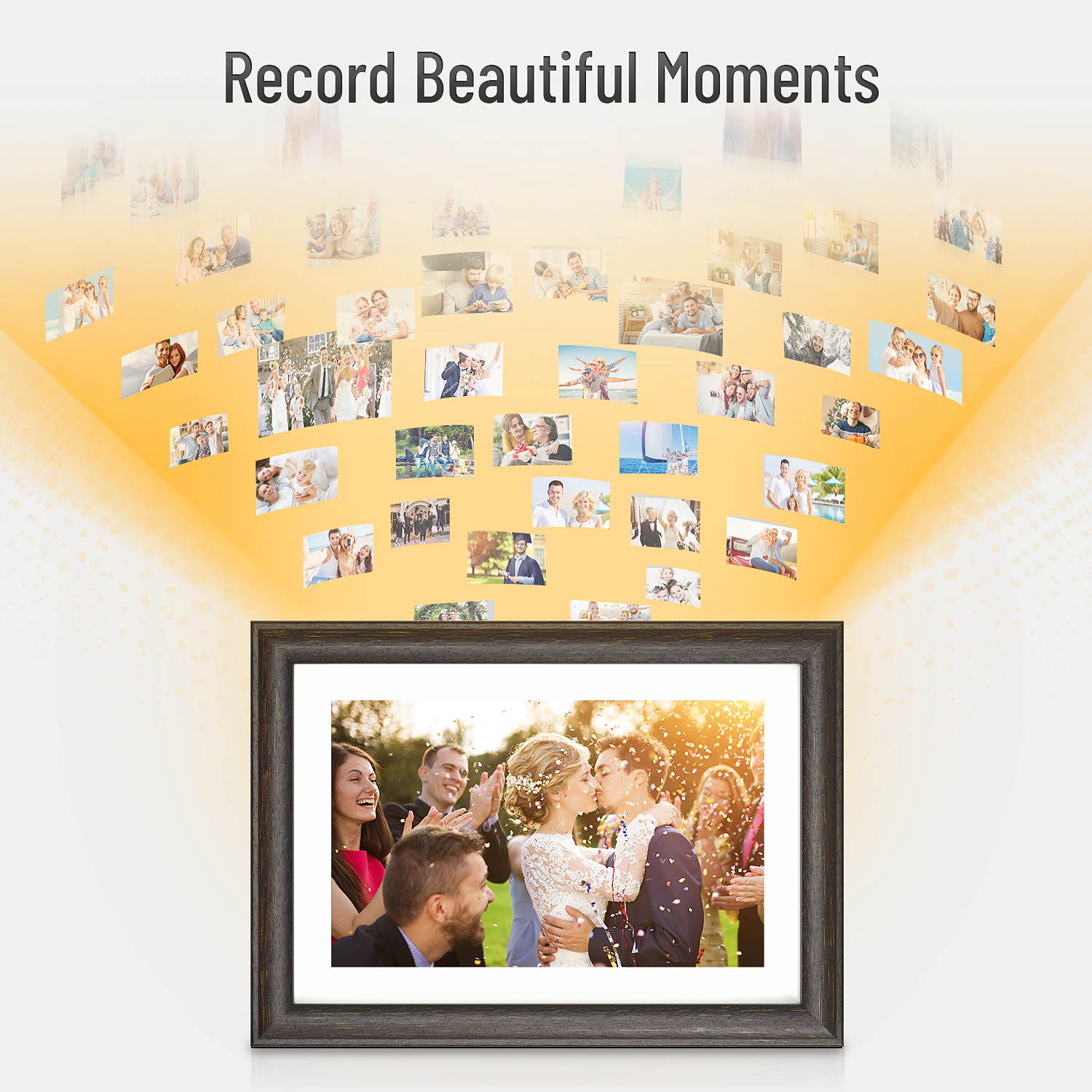 Clapper Hollow HC102 Weimaraner Framed Print