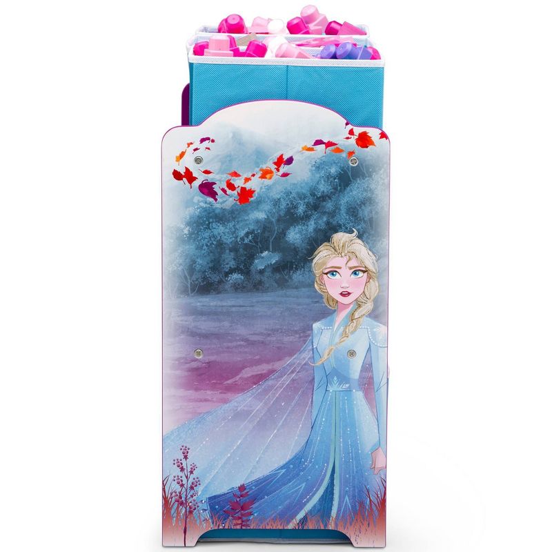 Disney Frozen 2 Design and Store 6 Bin Toy Organizer - Delta Children