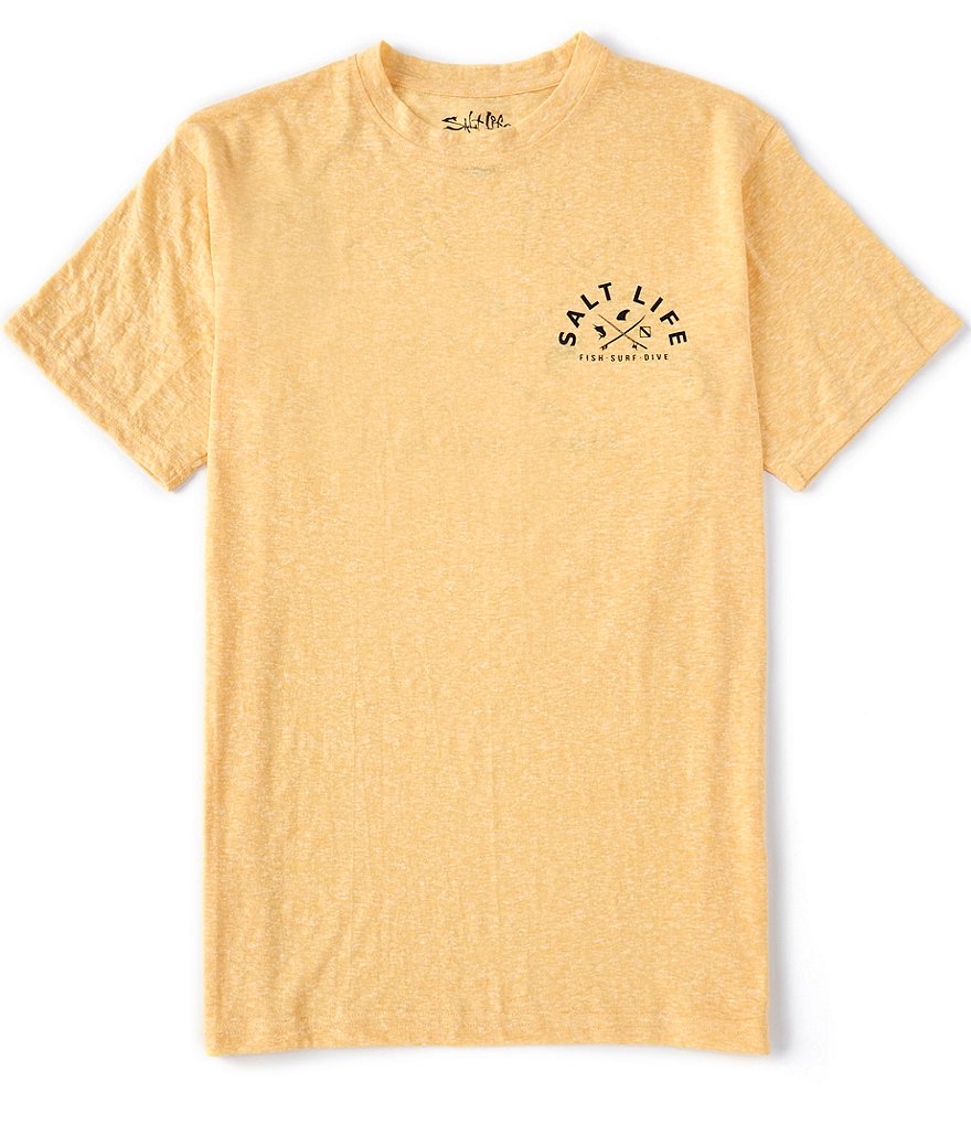 Salt Life Short-Sleeve United Salt Life Tri-Blend Graphic T-Shirt