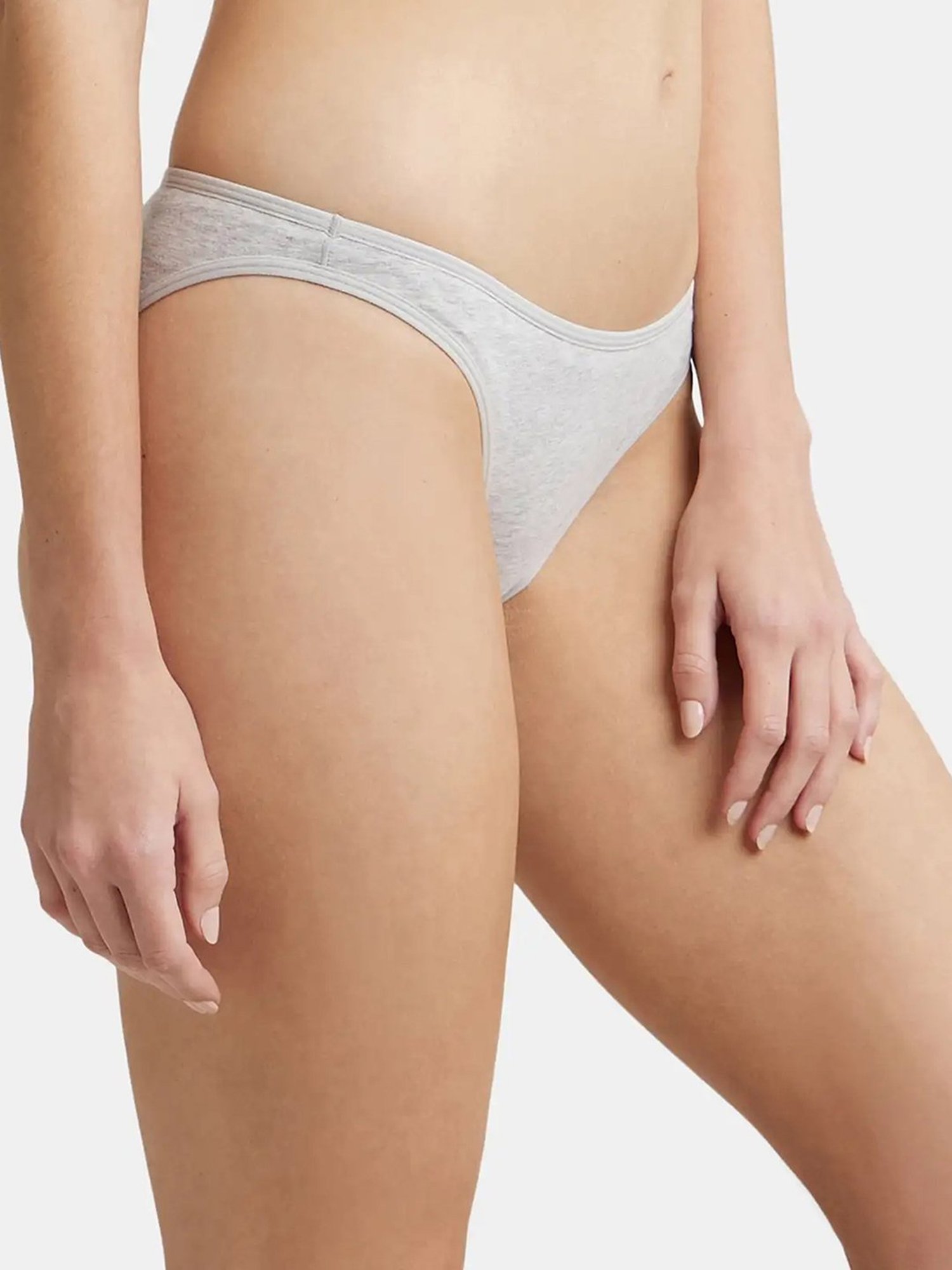 Jockey SS02 Women's Super Combed Cotton Elastane Stretch Low Waist Bikini