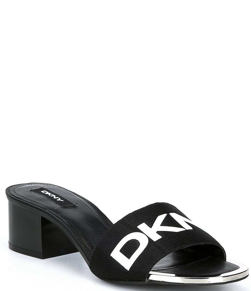 DKNY Falan Signature Logo Mules